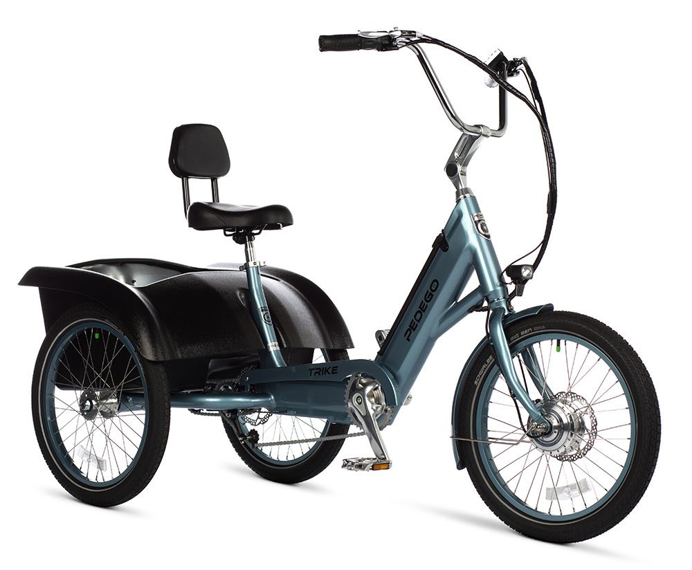 three wheel electric tricycle